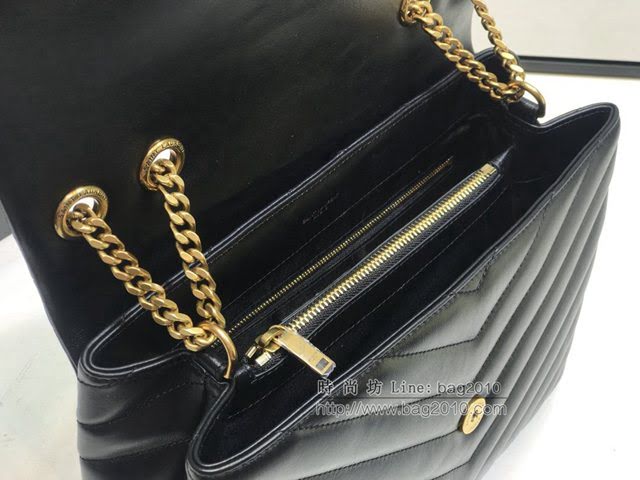YSL爆款女士包包 聖羅蘭經典款LouLou Y大號形挎包 YSL肩背斜挎包 459749  jjh1195